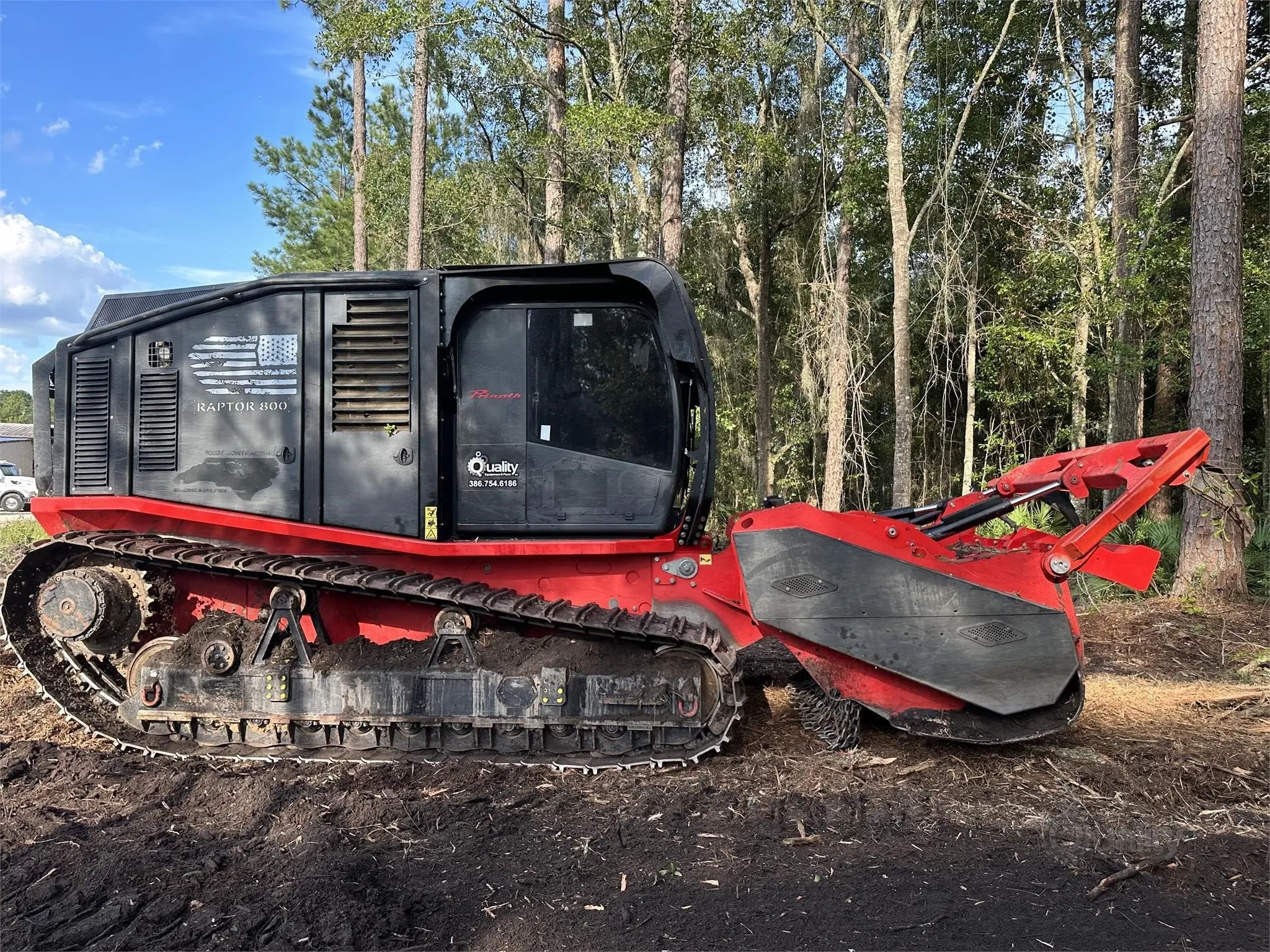 2020 Prinoth Raptor 800 | 640 HP | Track Mulcher | Used