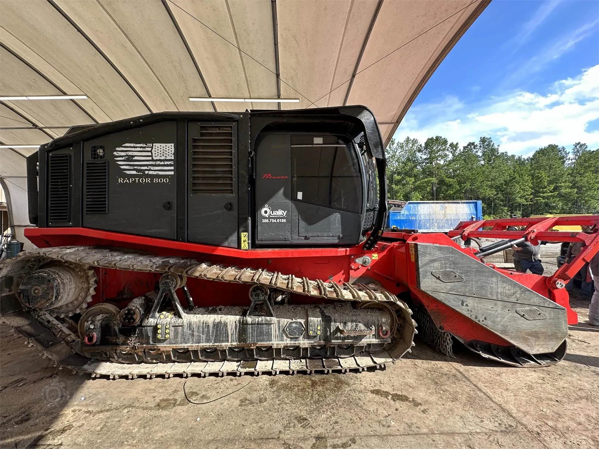 2020 Prinoth Raptor 800 | 640 HP | Track Mulcher | Used