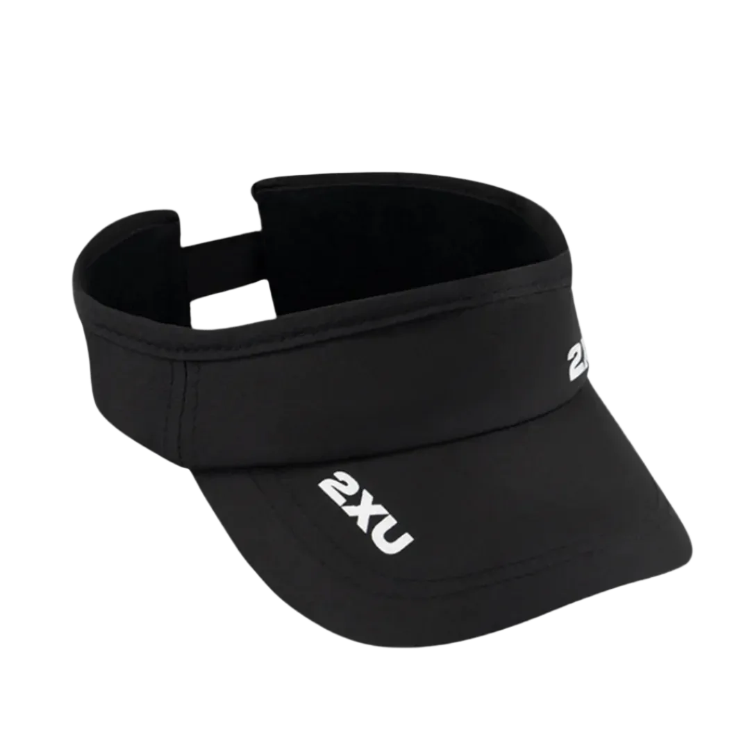 2XU - Run Visor - Black/Black