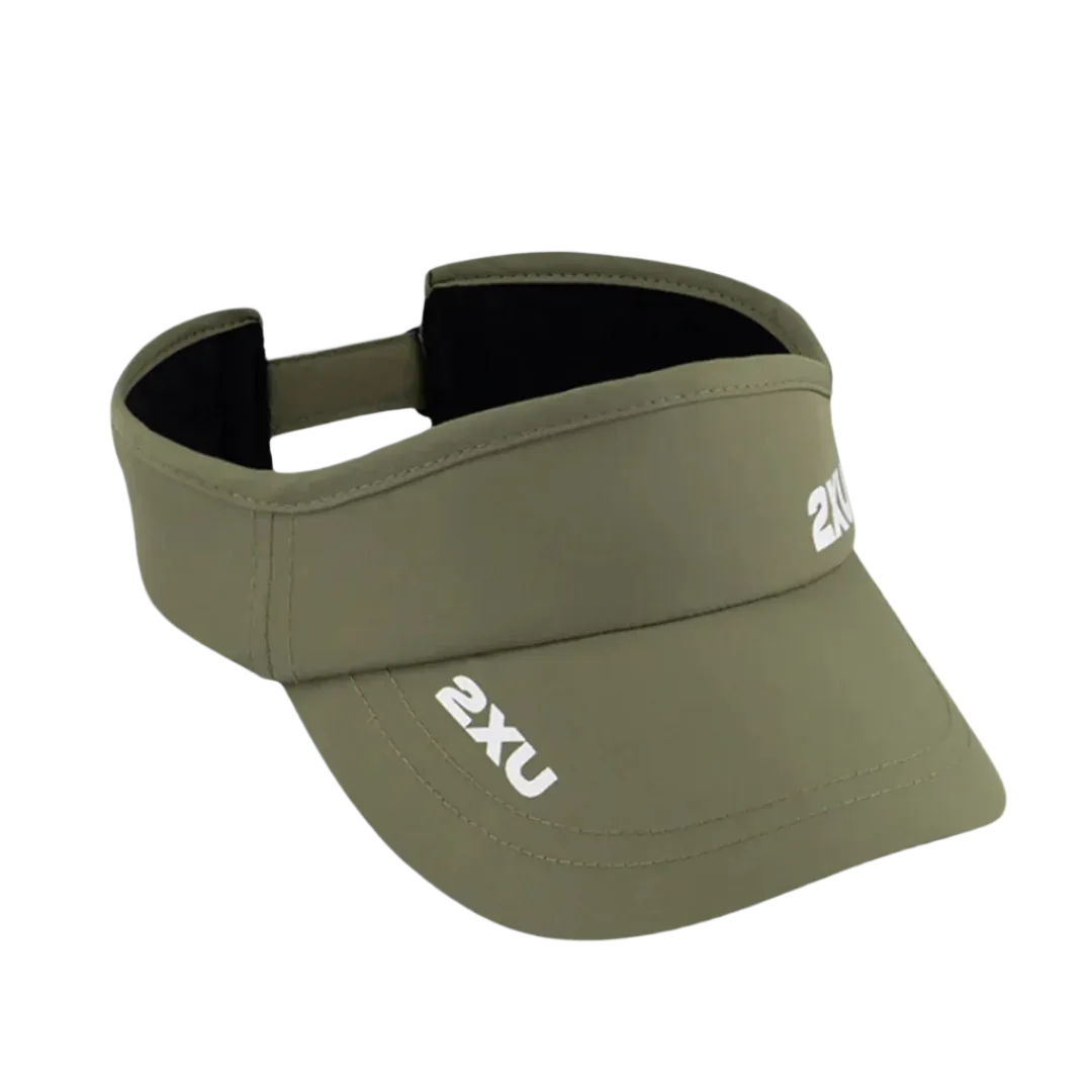 2XU - Run Visor - Hunter/White