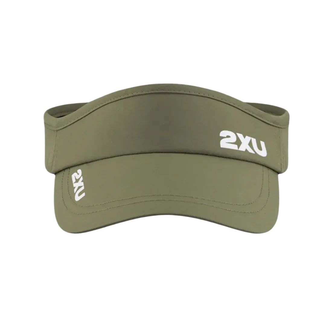 2XU - Run Visor - Hunter/White