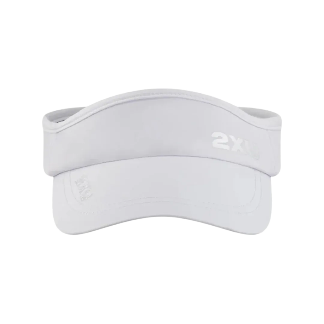 2XU - Run Visor - White/White