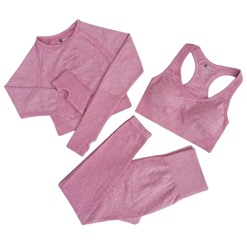 A&A 3 Piece Seamless Workout Set