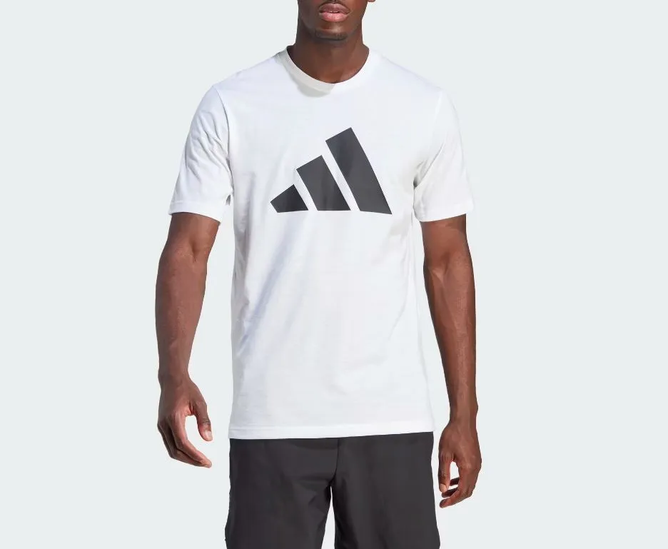 adidas Mens Train Essentials Feelready Logo Training Short Sleeve T-Shirt