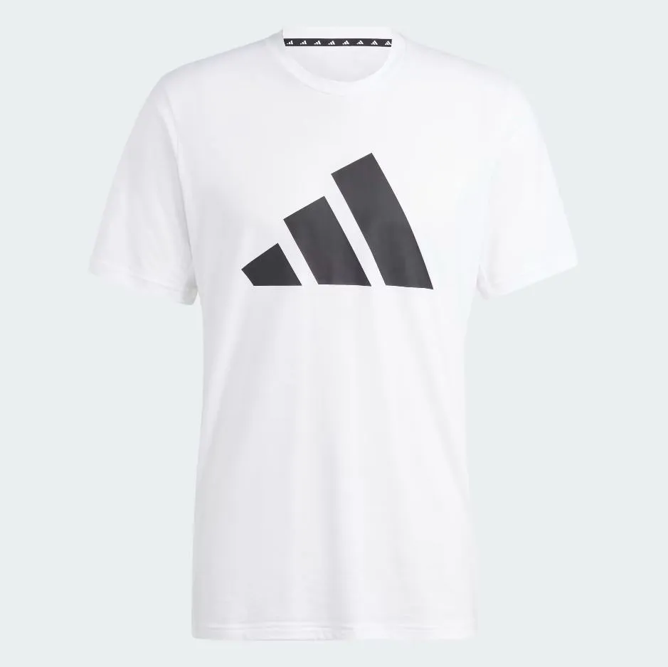 adidas Mens Train Essentials Feelready Logo Training Short Sleeve T-Shirt