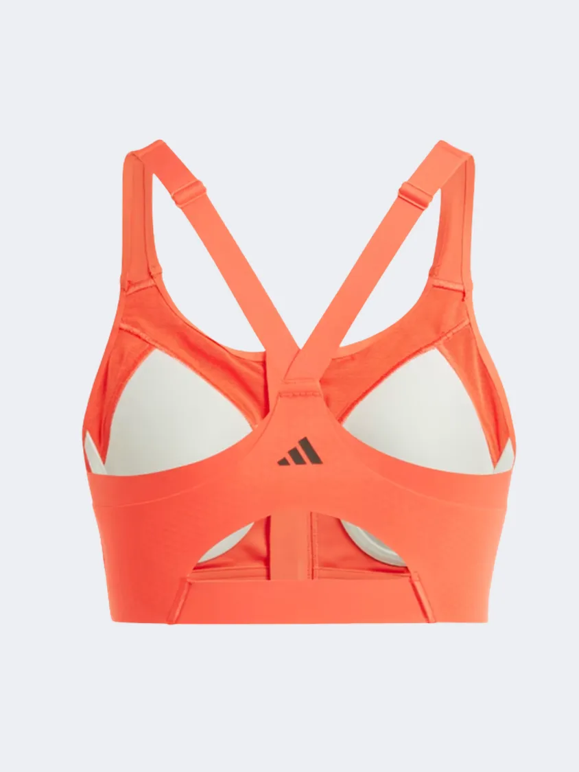 Adidas Tlrdim Lux Women Training Bra Bright Red