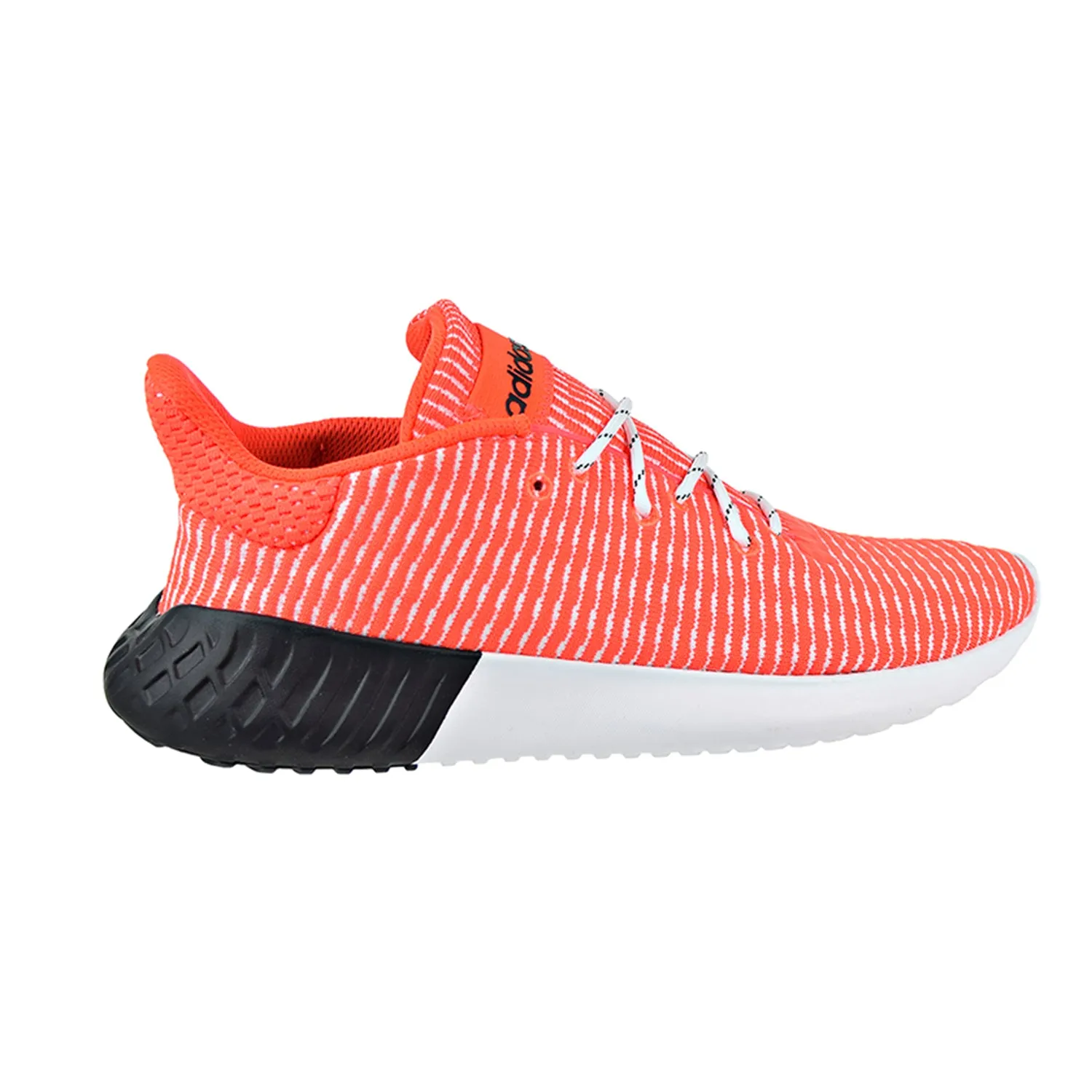 Adidas Tubular Dusk Primeknit Men's Shoes Solar Red/Cloud White/Core Black