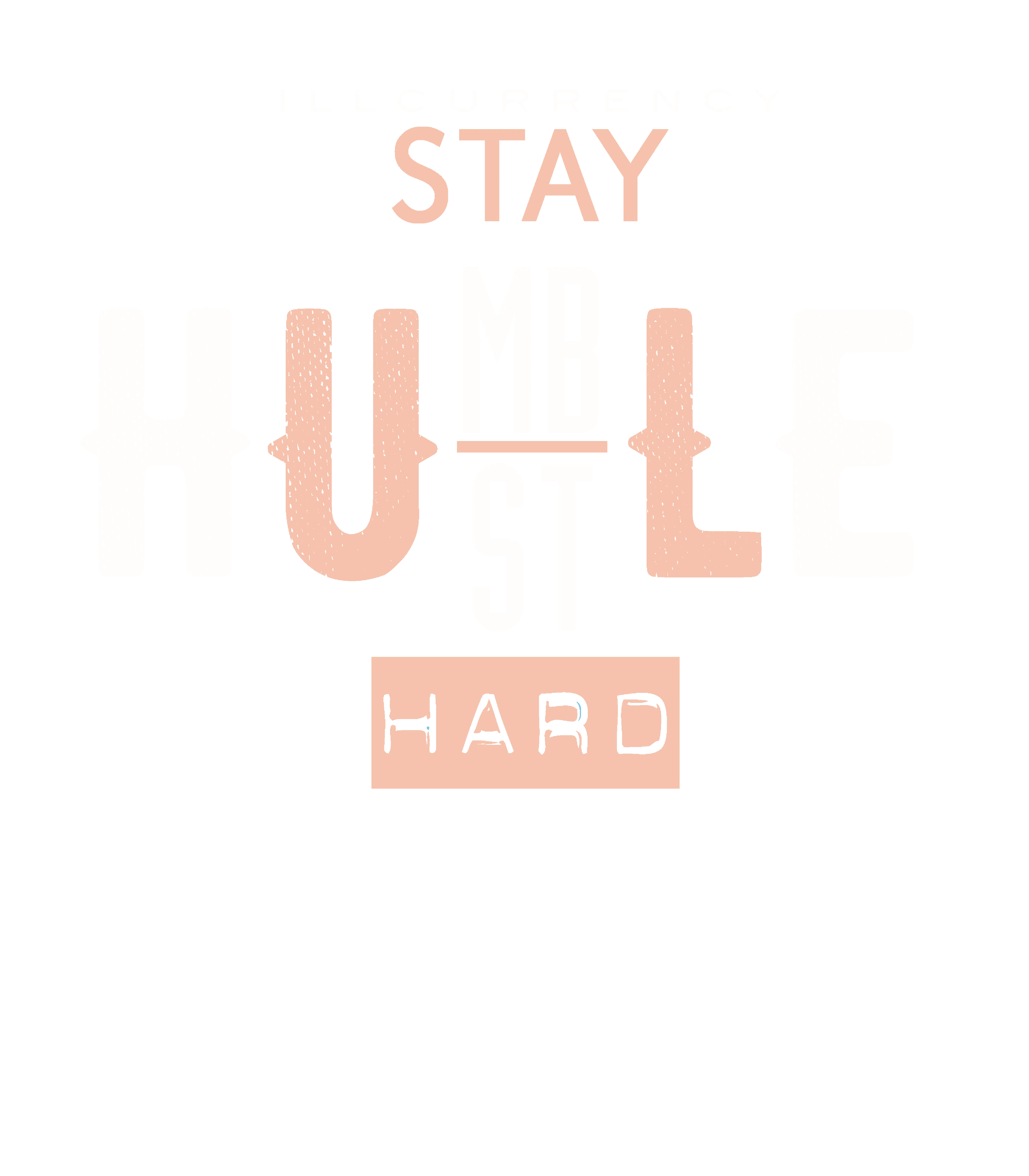 Air Jordan 1 mid arctic orange Black T-Shirt (Stay Humble Hustle Hard)