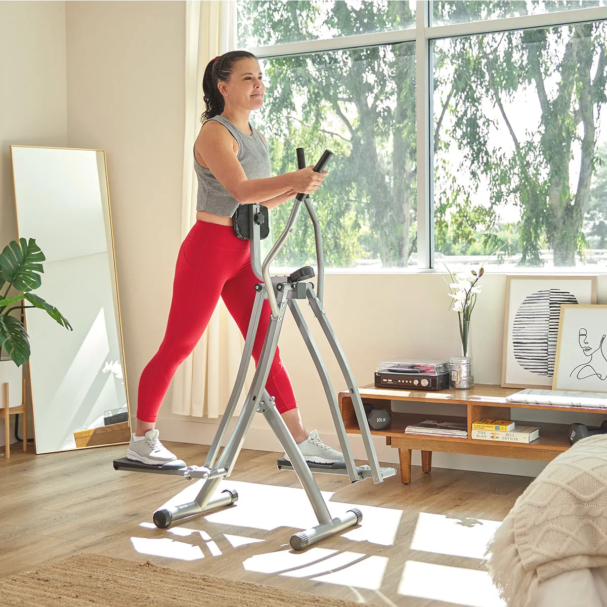 Air Walk Trainer Glider Exercise Machine