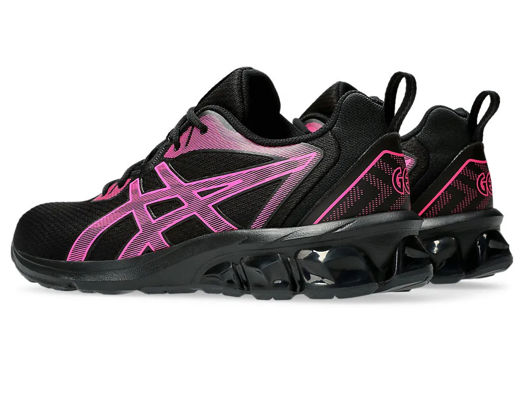 ASICS WOMEN'S GEL QUANTUM 90 IV BLACK/PINK RUNNING SHOES