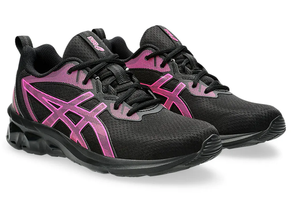 ASICS WOMEN'S GEL QUANTUM 90 IV BLACK/PINK RUNNING SHOES