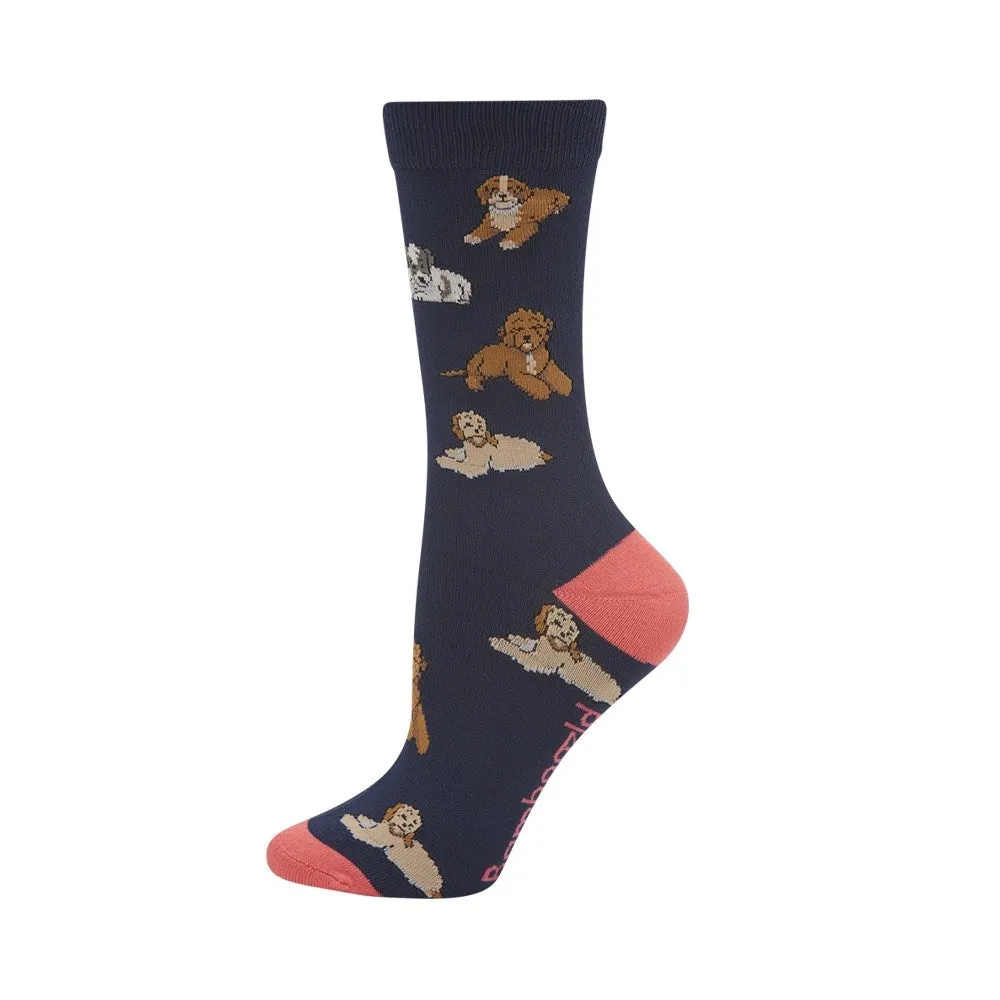 Bamboozld: Womens Cavoodles Bamboo Sock