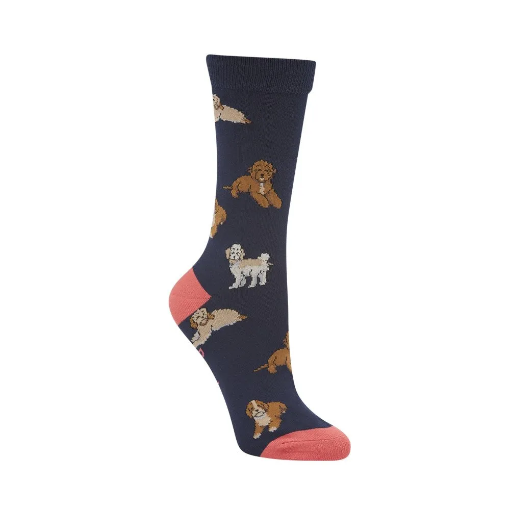 Bamboozld: Womens Cavoodles Bamboo Sock