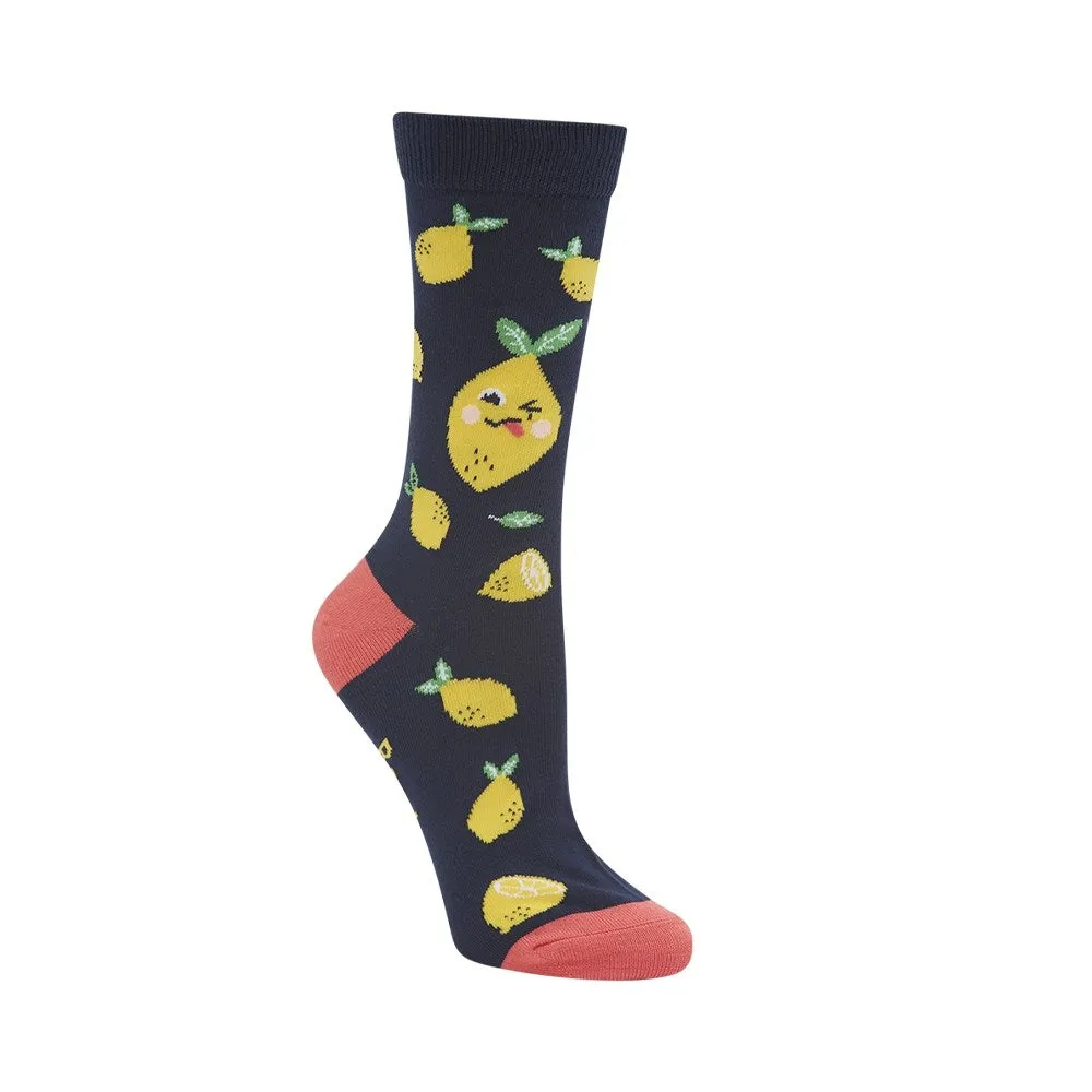 Bamboozld: Womens Sour Puss Bamboo Sock