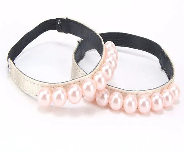 Beautiful Artificial Pearl Decoration Band Strap