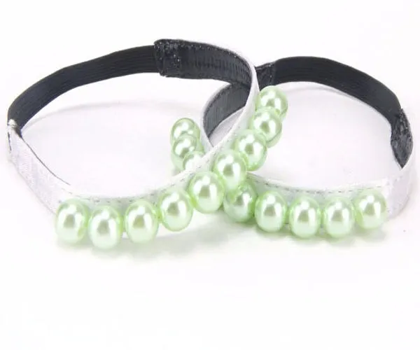 Beautiful Artificial Pearl Decoration Band Strap