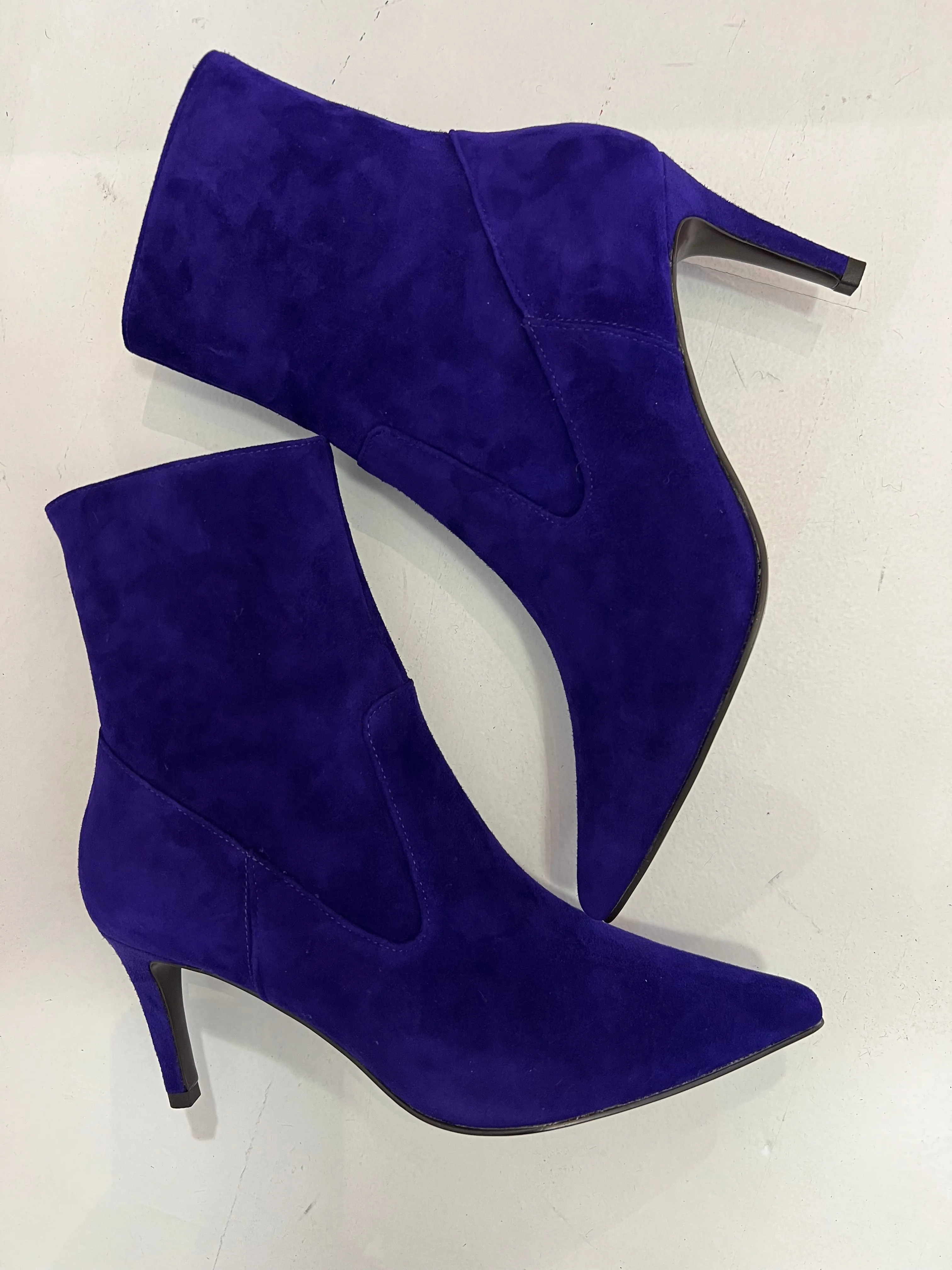 Bibi Lou Violet Suede Ankle Boot