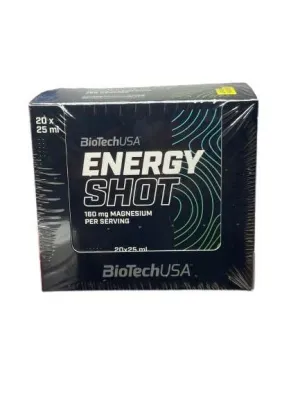 BioTechUSA Energy Shot, Lemon - 20 x 25 ml