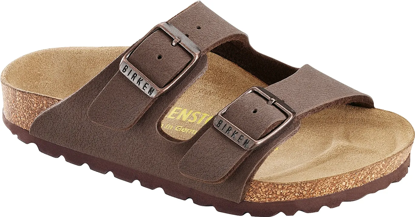 Birkenstock Kids Arizona Birko-Flor Nubuck Mocca - Regular