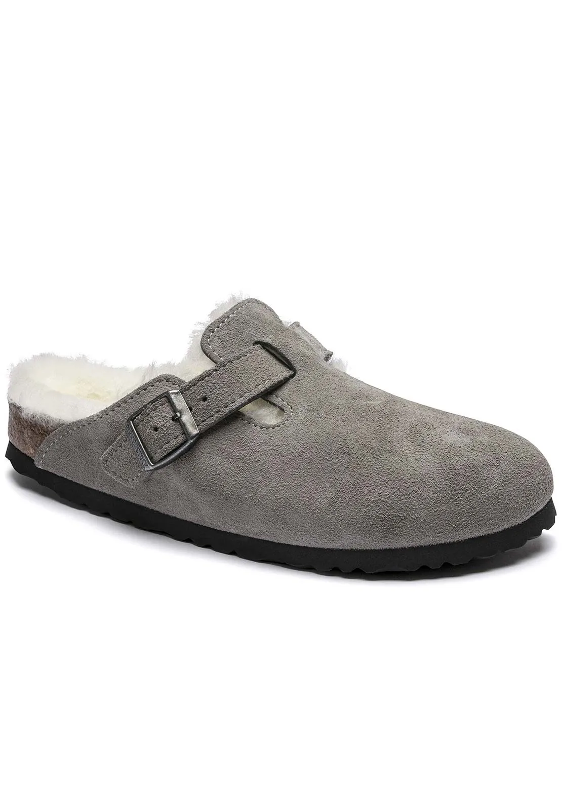 Birkenstock Women's Boston Shearling Suede Narrow Slip-On