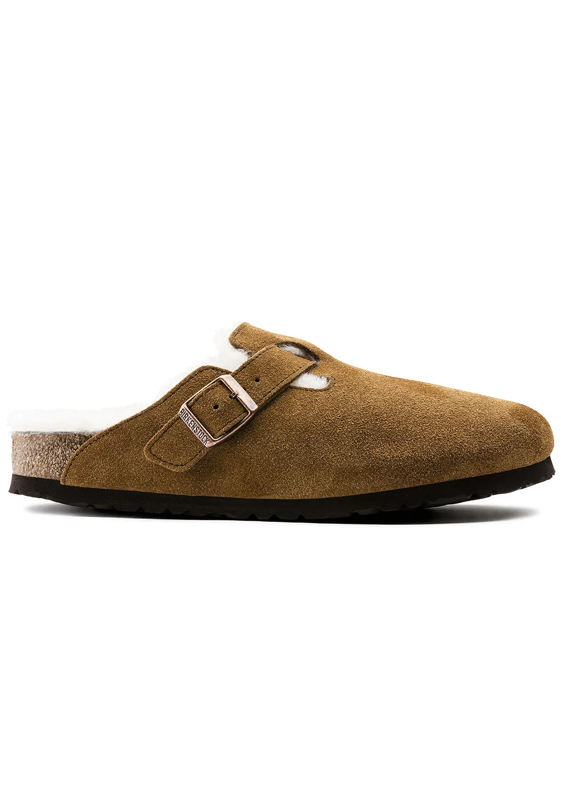 Birkenstock Women's Boston Shearling Suede Slip-On