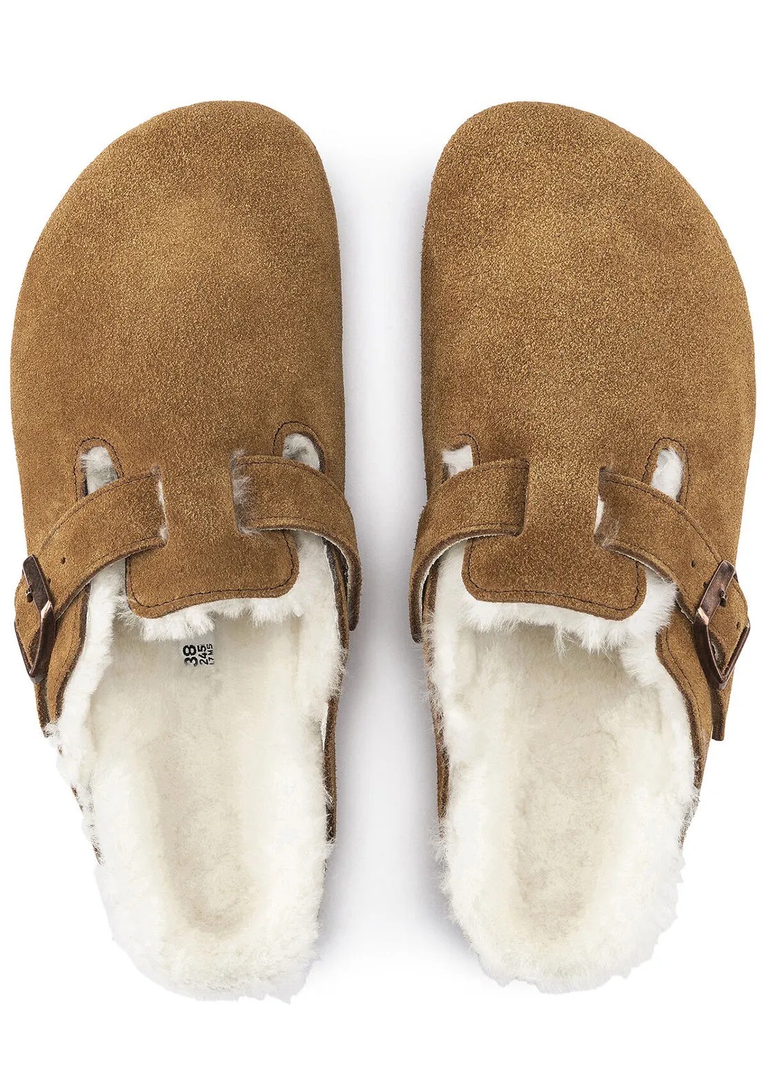 Birkenstock Women's Boston Shearling Suede Slip-On