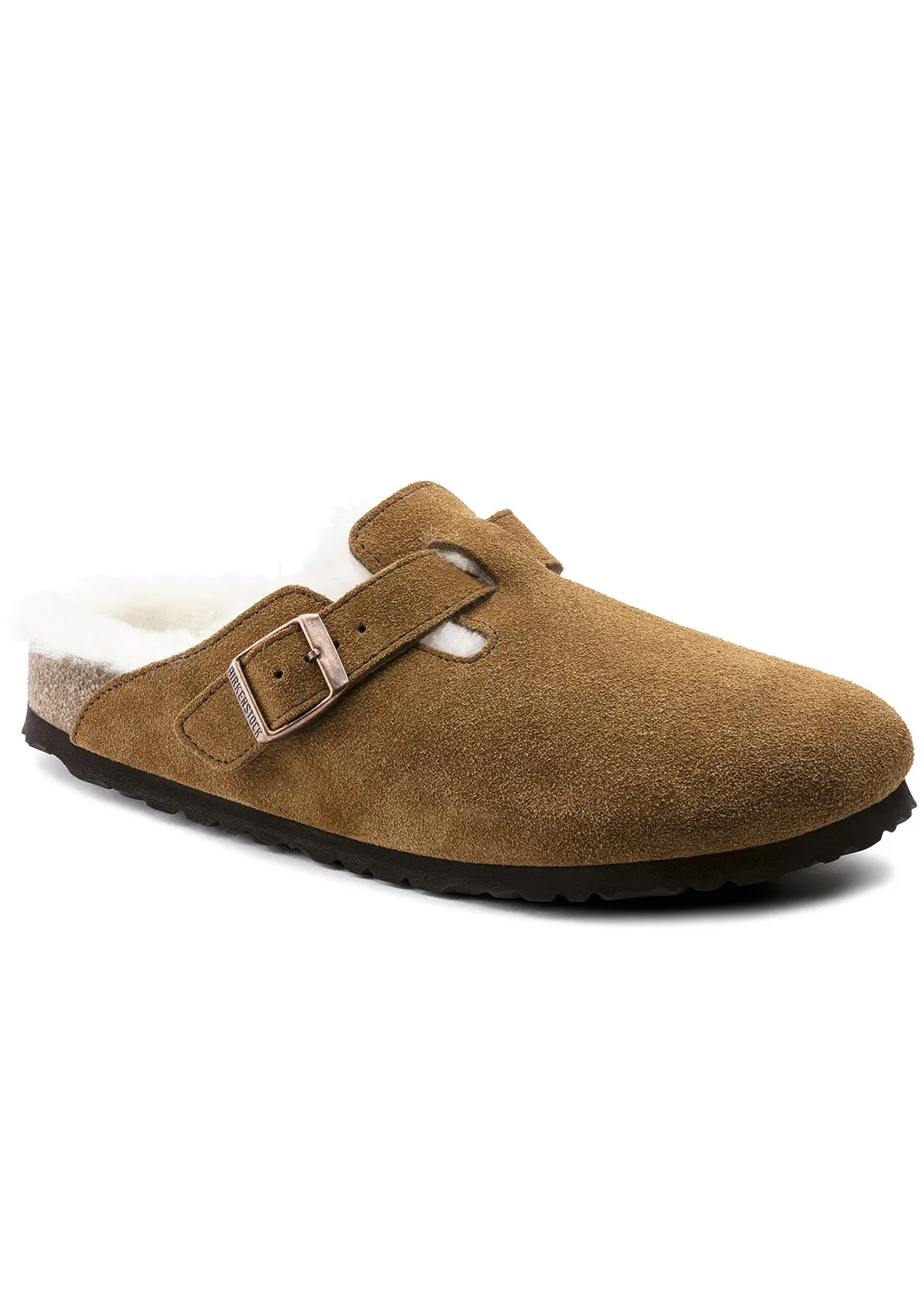 Birkenstock Women's Boston Shearling Suede Slip-On