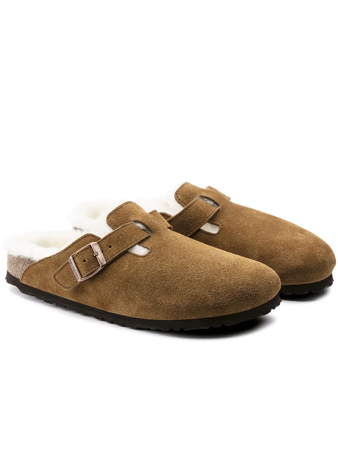 Birkenstock Women's Boston Shearling Suede Slip-On