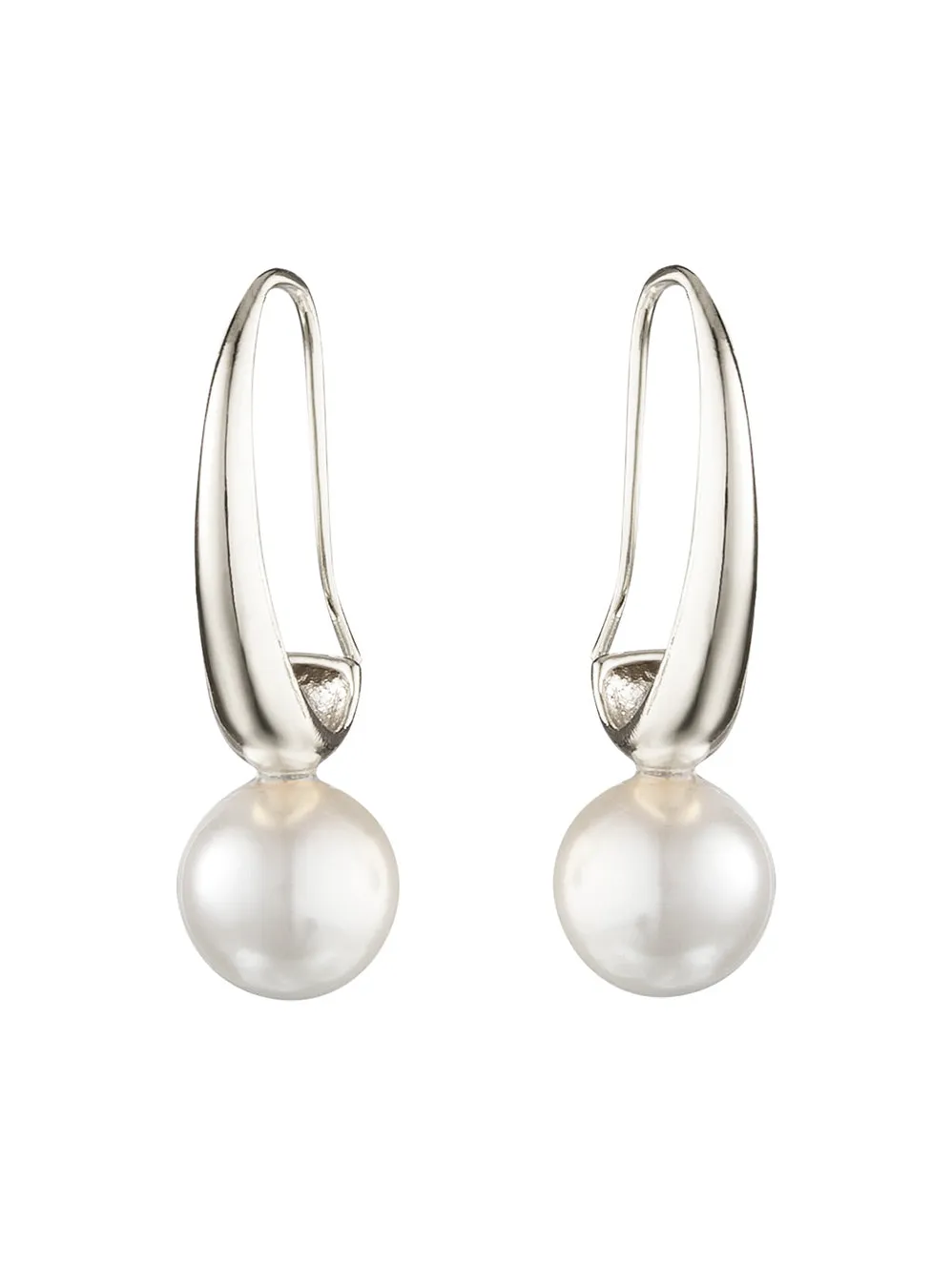 BLING BAR ARIA PEARL DROP EARRINGS