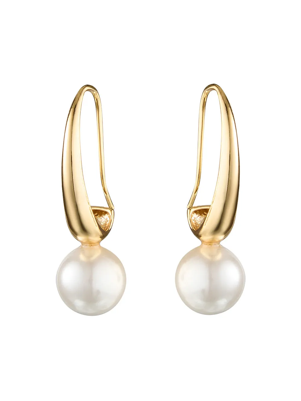 BLING BAR ARIA PEARL DROP EARRINGS