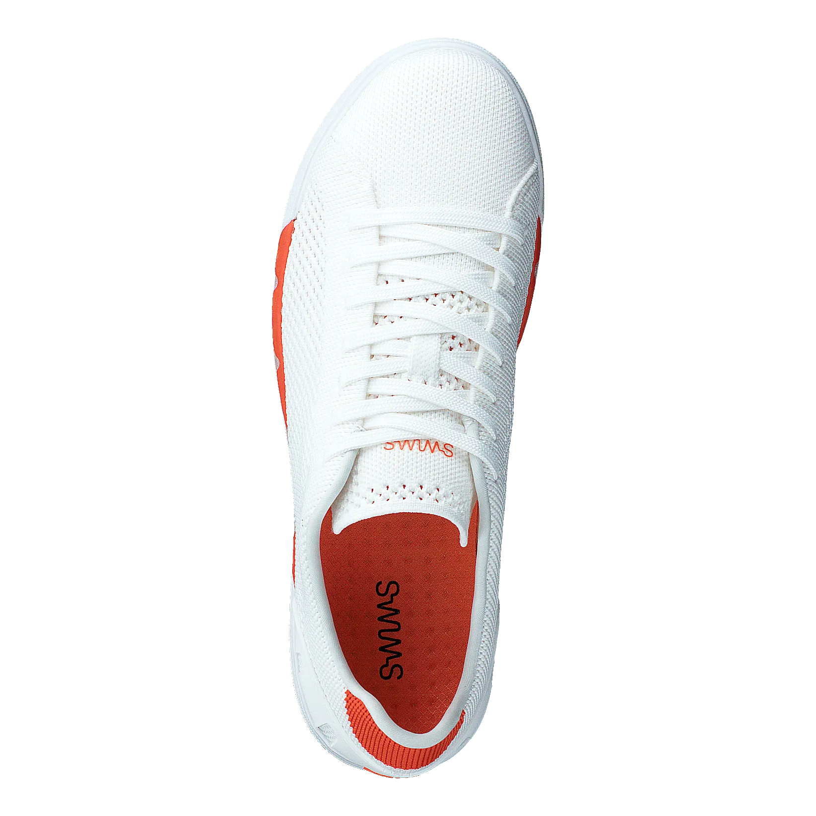 Breeze Tennis Knit White/swims Orange