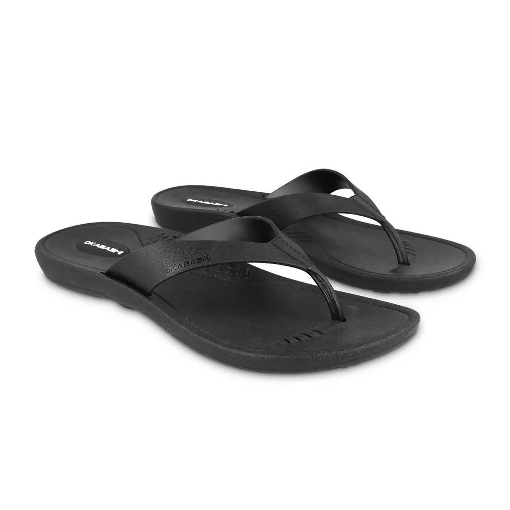 Breeze Women’s Flip Flop - Black/Black