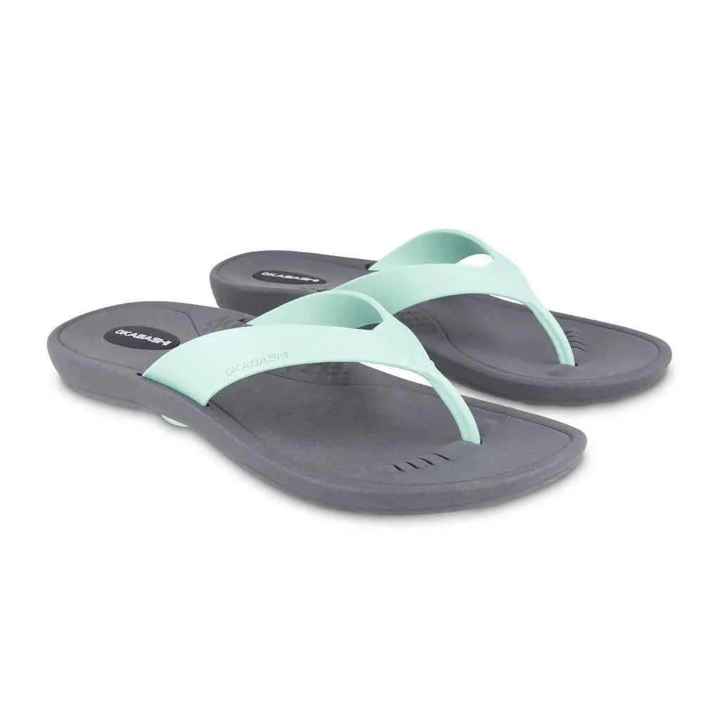 Breeze Women’s Flip Flop - Slate/Sea Foam