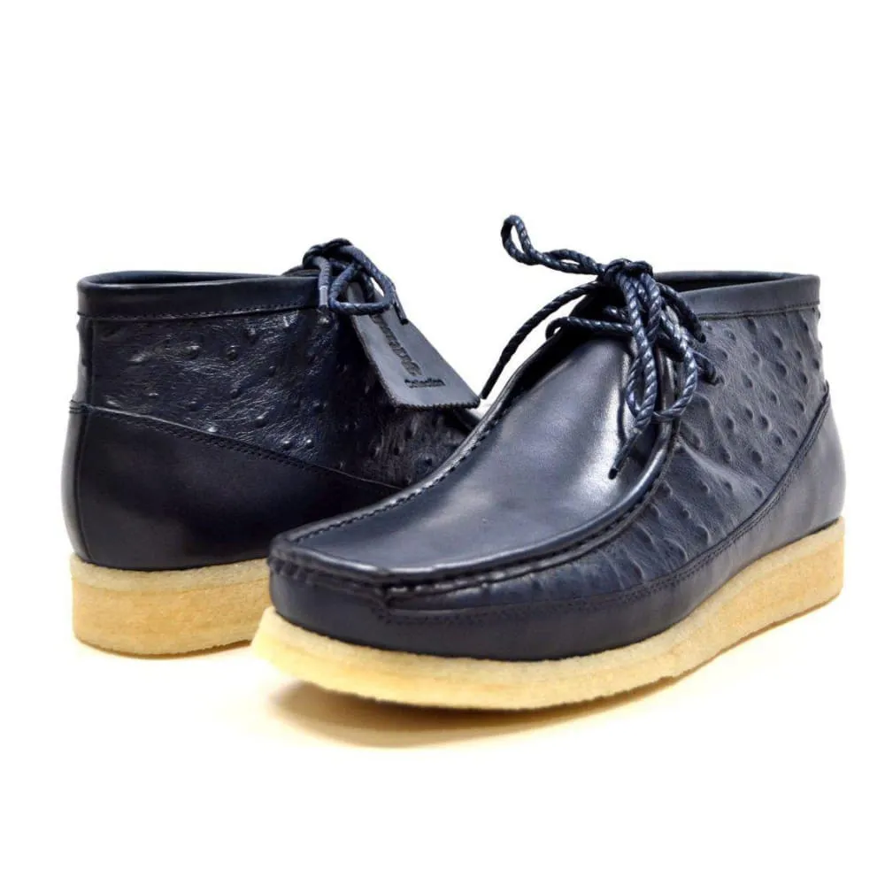 British Walkers Walker 100 Limited Edition Men's Ostrich Leather Wallabee Boots