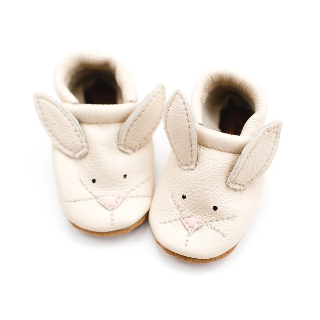 Bunnies // Cute Critters Leather Shoes Baby and Toddler Bunny