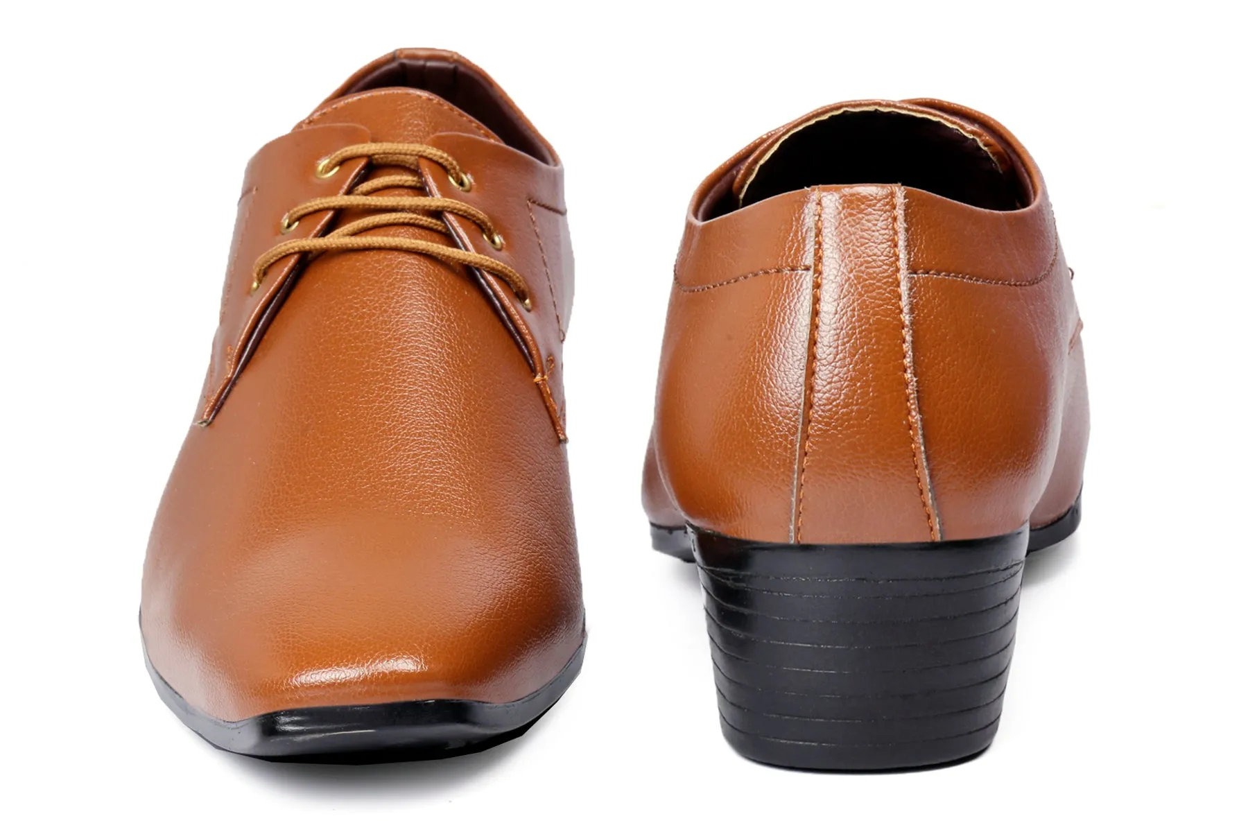 Bxxy Height Increasing Formal Wear Lace Up Shoes For Men