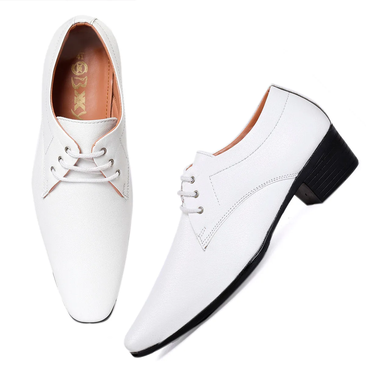 Bxxy Height Increasing Formal Wear Lace Up Shoes For Men