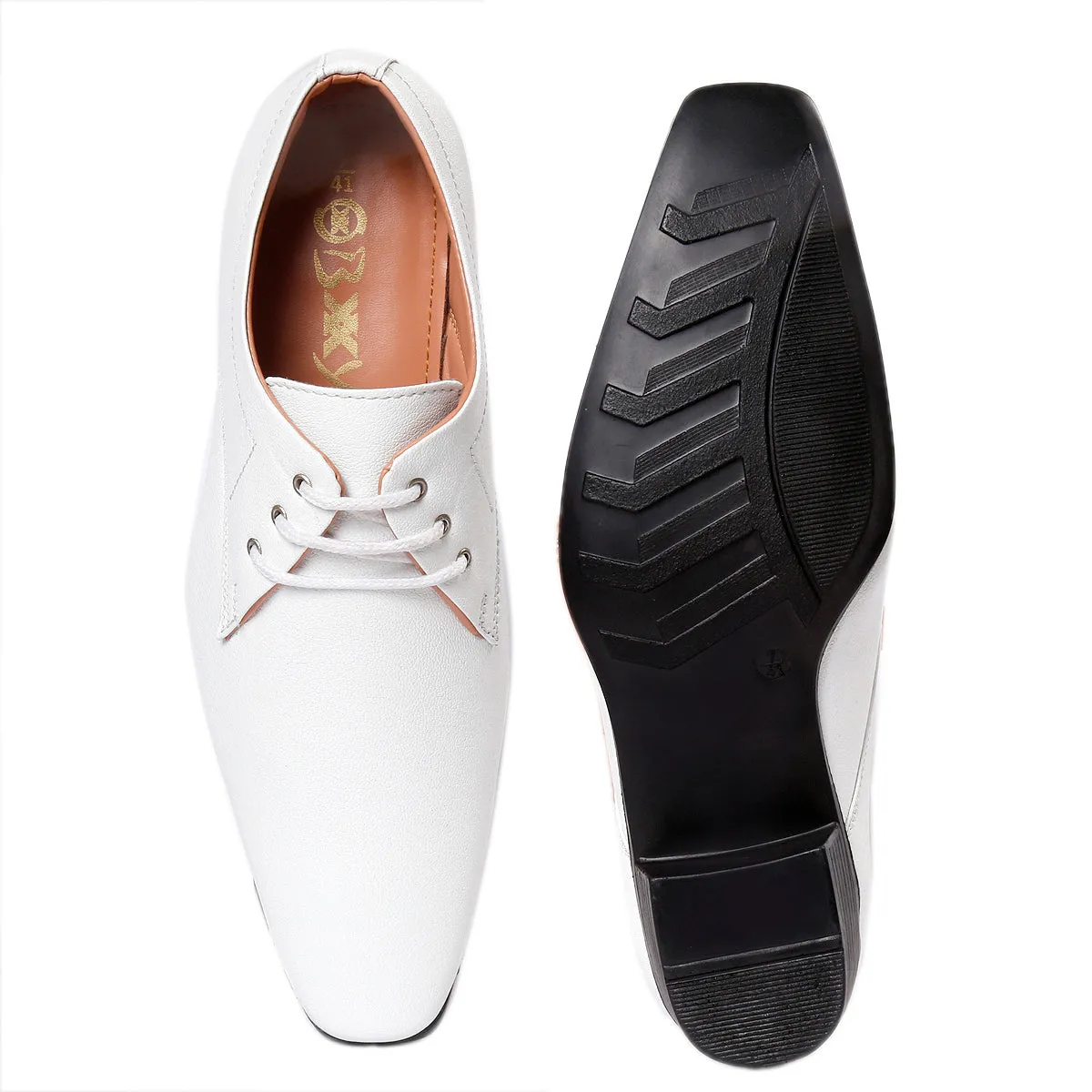 Bxxy Height Increasing Formal Wear Lace Up Shoes For Men