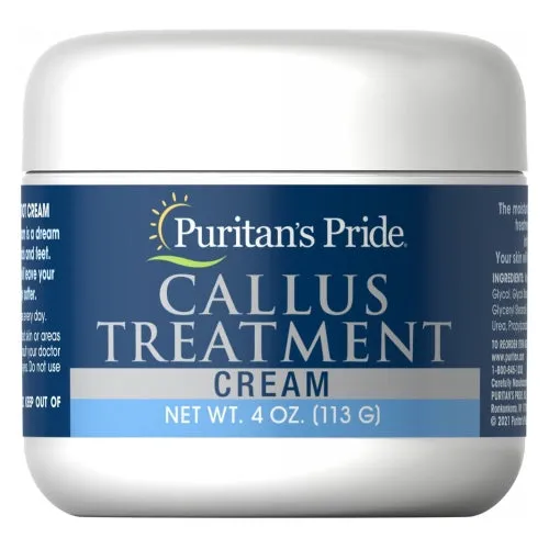 Callus Treatment Cream 4 Oz By Puritan's Pride