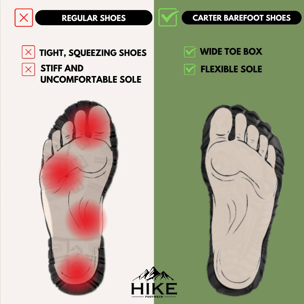 Carter Elite - Non-slip & Universal Winter Barefoot Shoe (BOGO)