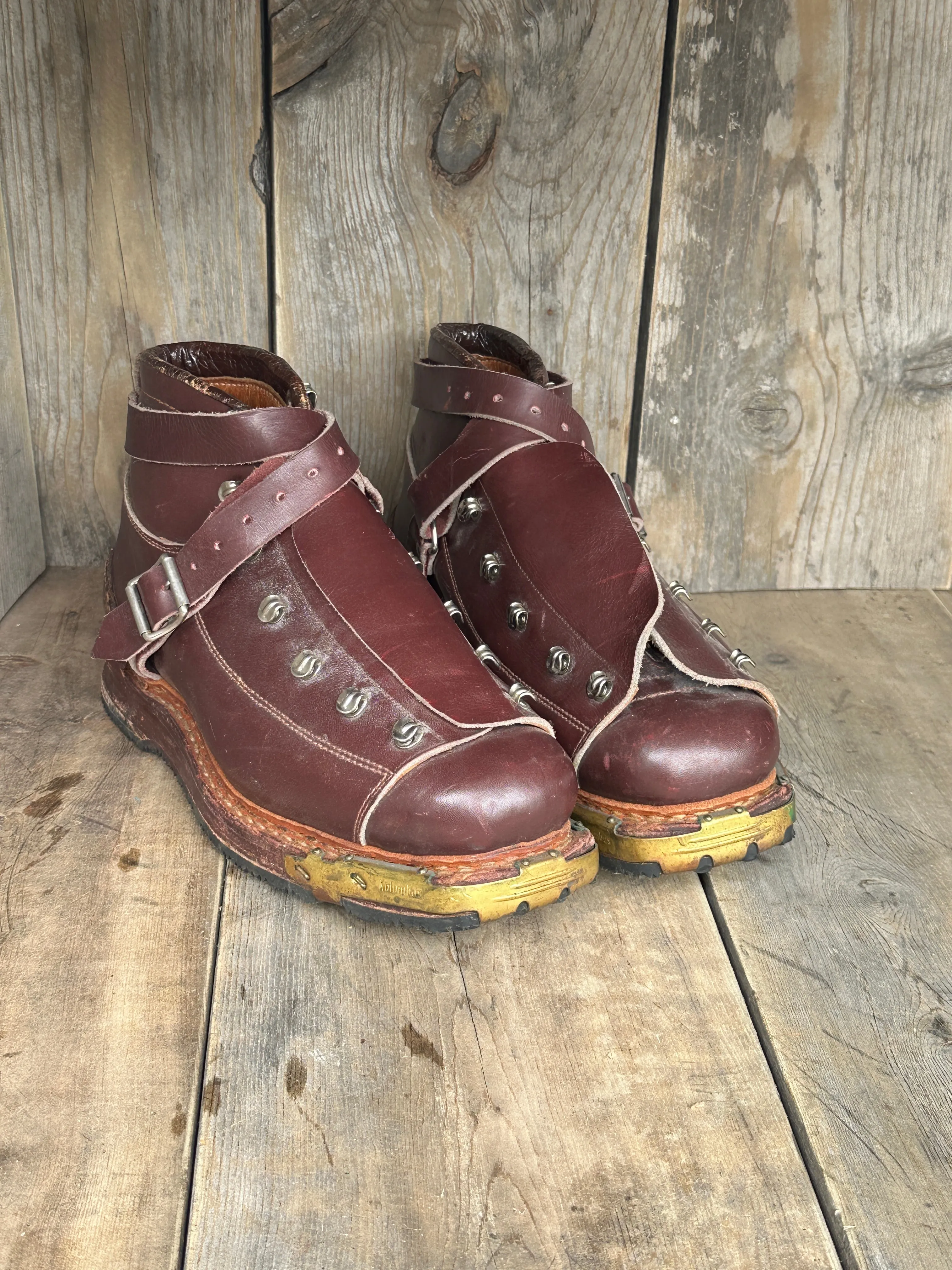 Classic Leather Downhill Ski Boots