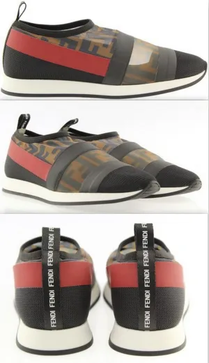 'Colibri' Runway Logo Low Top Sneakers