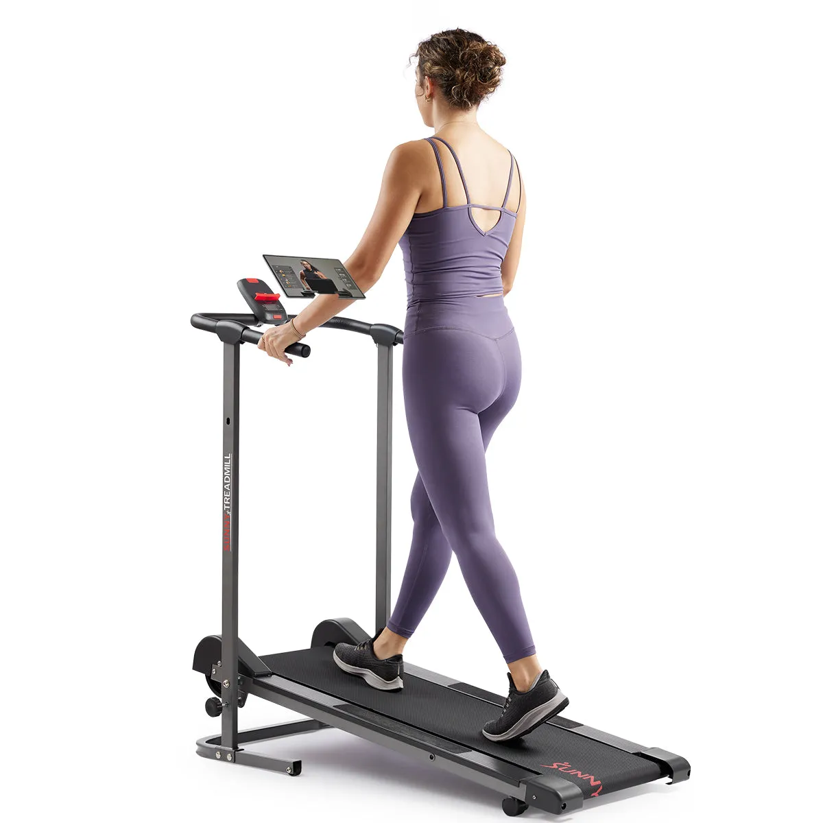 Compact Foldable Manual Treadmill