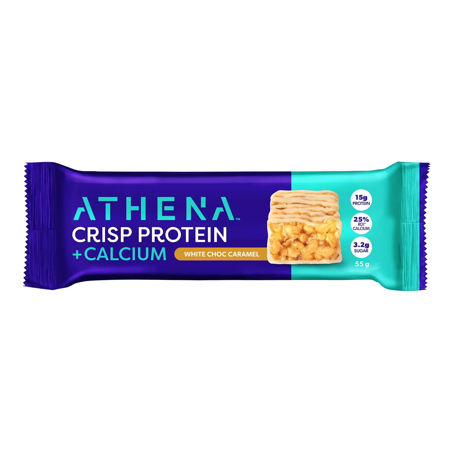 Crisp Protein   Calcium (Box of 12 Bars)