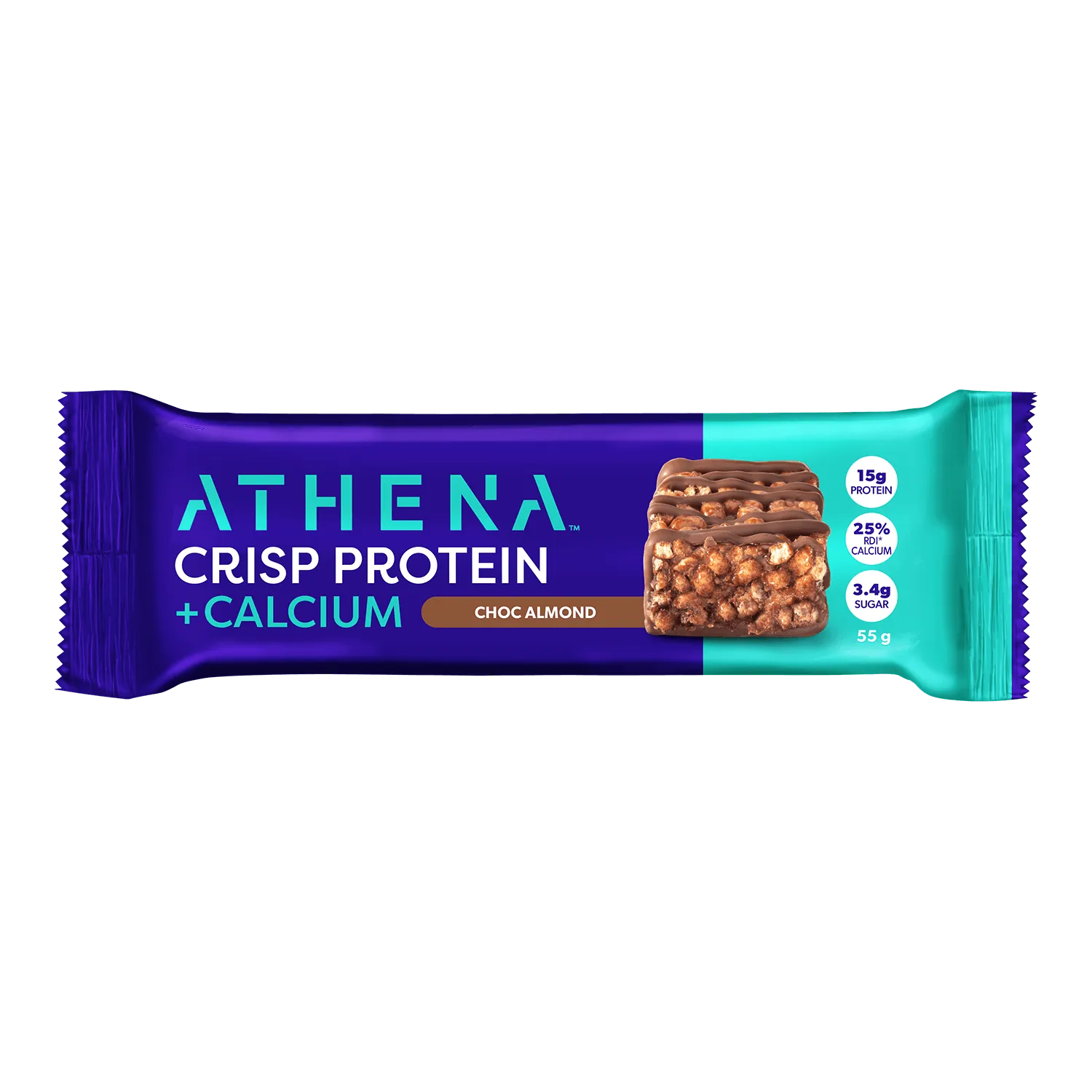 Crisp Protein   Calcium (Box of 12 Bars)