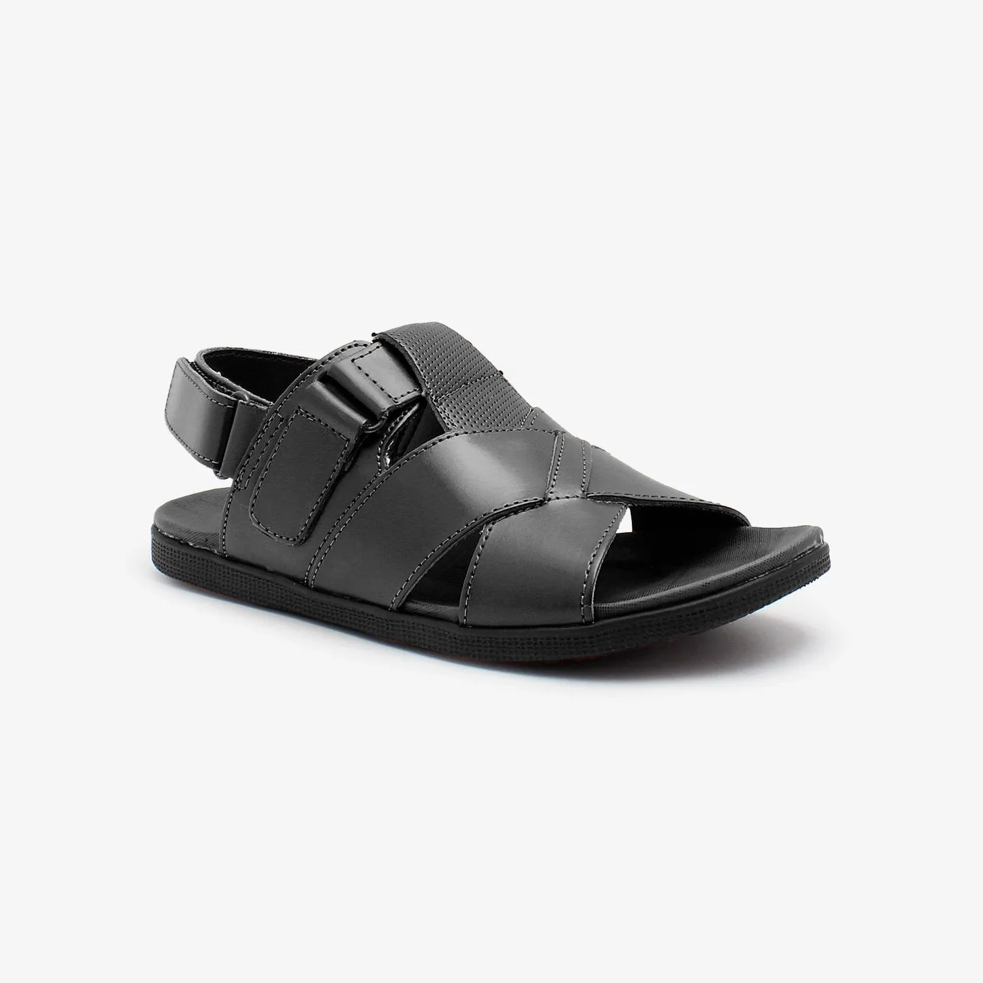 Cross-Strap Mens Sandals