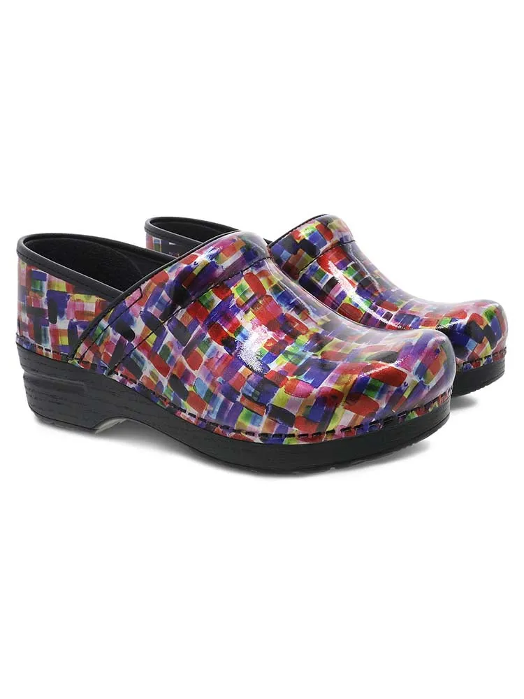 Dansko Professional Nurse's Shoes | Color Block Patent