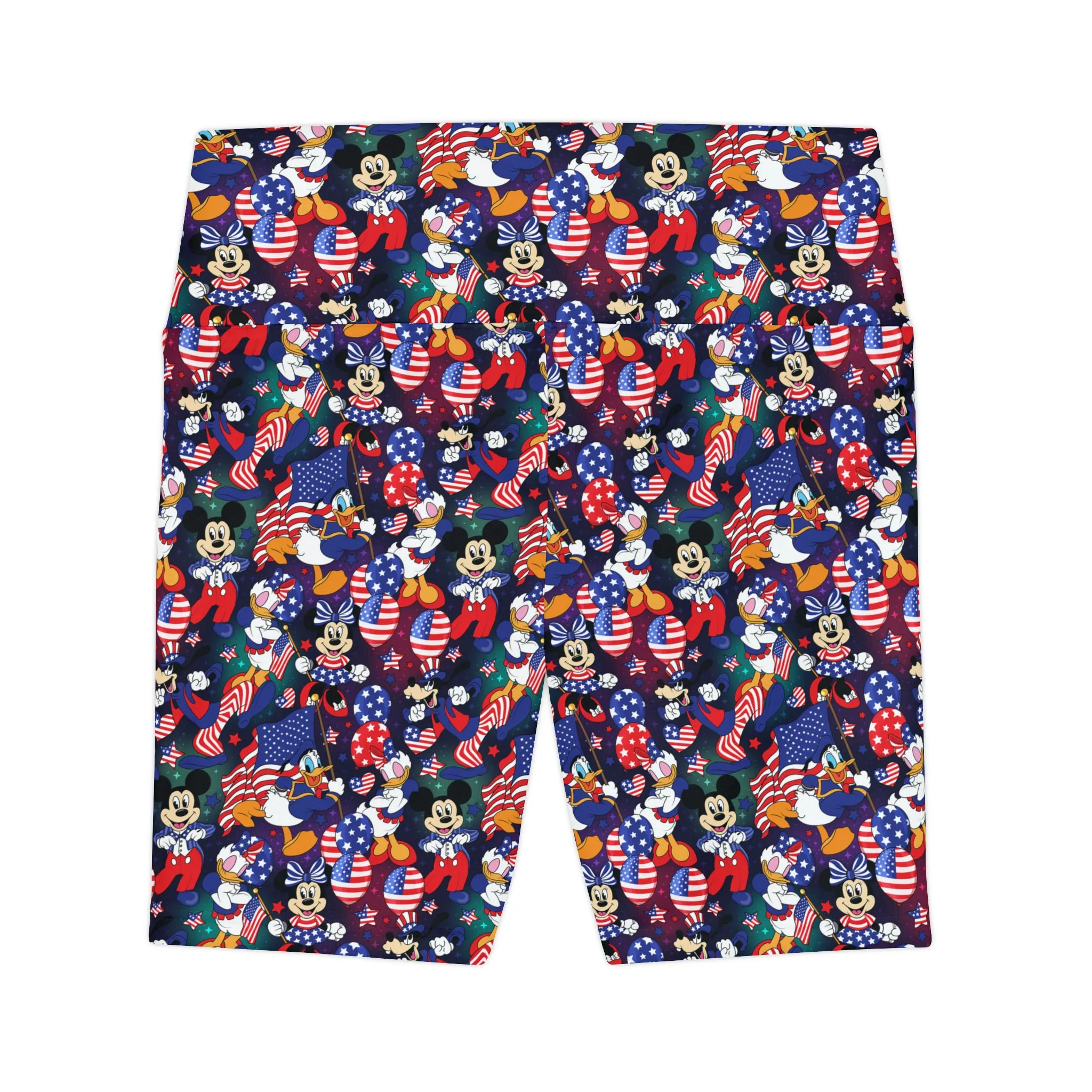 Disney America Women's Athletic Workout Shorts