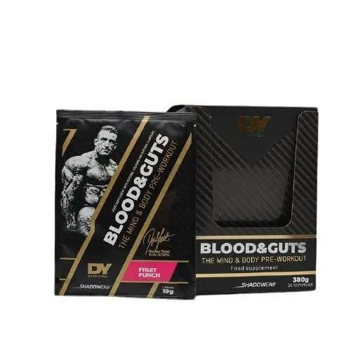 Dorian Yates Blood and Guts Sachets, Fruit Punch - 20 x 19g