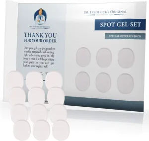 Dr. Frederick's Original Spot Gel Blister Pads - 12 Pieces - Relieve Pain from Calluses, Bunions, Corns, Ill-Fitting Shoes - Adhesive Gel Pads to Protect Your Feet